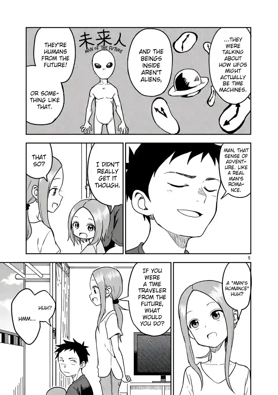 Karakai Jouzu no (Moto) Takagi-san Chapter 145 5